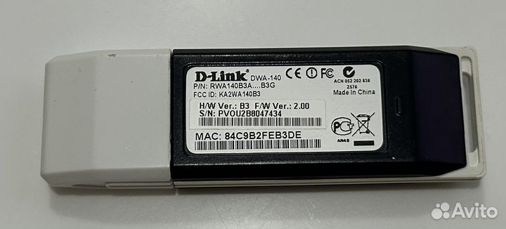 Wifi роутер d link DWA-140