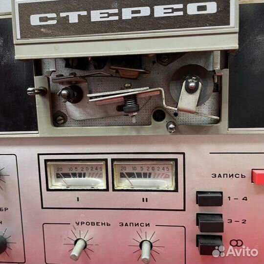 Катушечный магнитофон юпитер 202 стерео