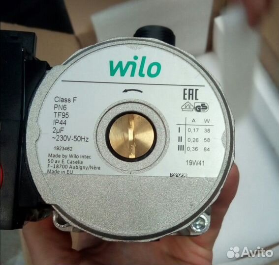 Двигатель насоса Wilo Tsl 12/5-3C Bosch, Buderus