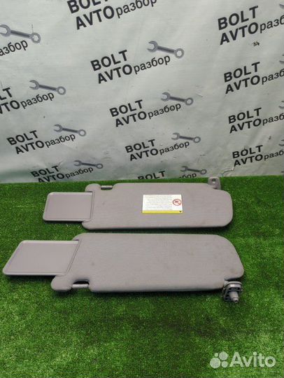 Козырьки солнце защитные передние Kia Sorento XM