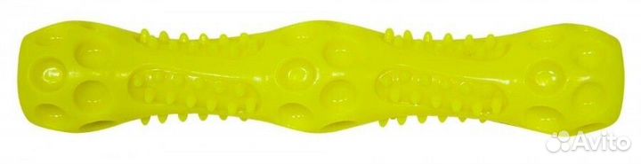 Зооник Игрушка Палка массажная 28 см 16117 желт. 0