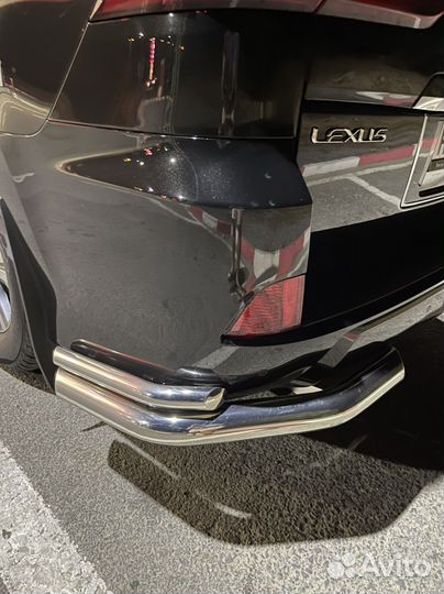 Защита бампера на Lexus LX570