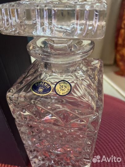 Графин богемия