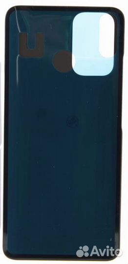 Задняя крышка для Xiaomi Poco M5s Серая (со скотче