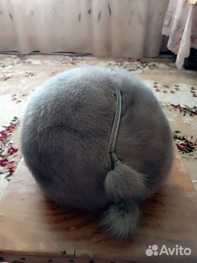 Шапка норковая женская