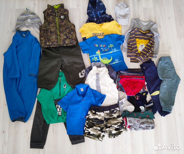 Вещи пакетом на мальчика 92 размер