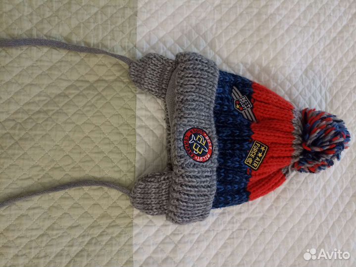 Шапка для мальчика зимняя