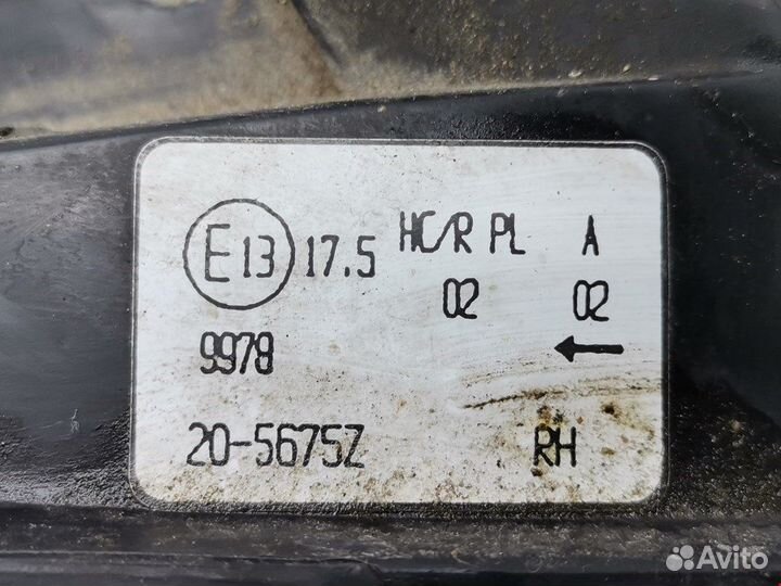 Фара передняя для Ford Focus 1 205675Z