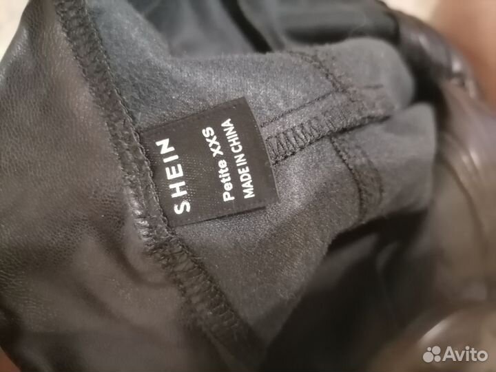 Брюки кожанные