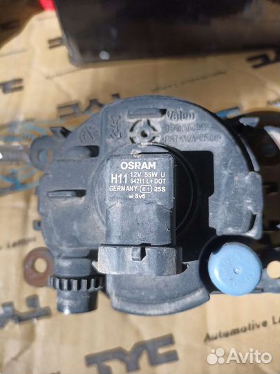 Противотуманные фары Renault Scenic 2