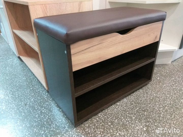 Тумба для обуви с мягкой сидушкой