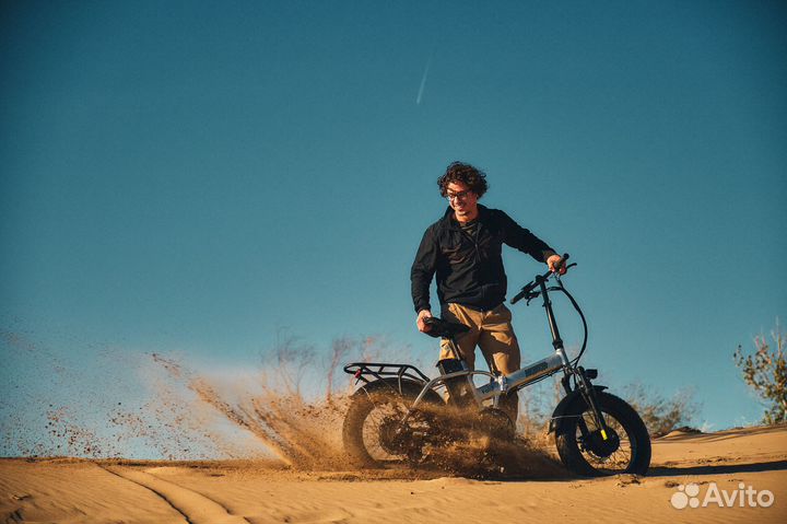 Электровелосипед Медведь fold 1000Вт