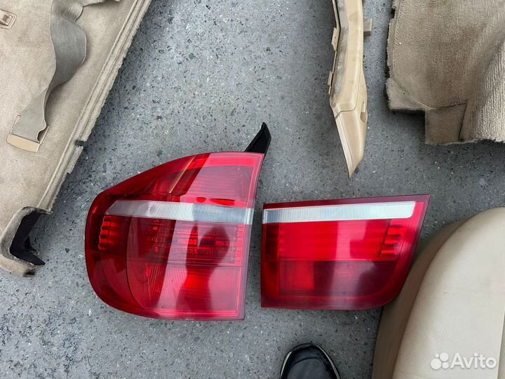 Фонари задние BMW X5 E70 дорест