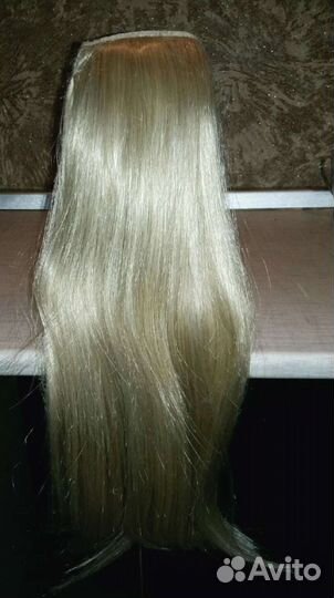 Накладной хвост из волос иск.на ленте
