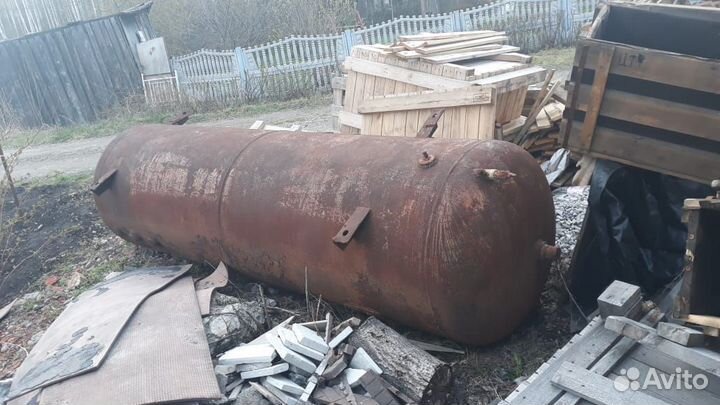 Бочка металлическая