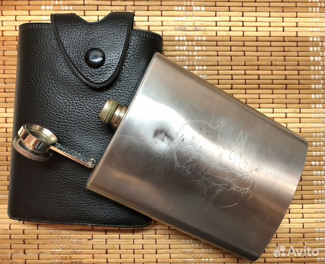 Фляжка туристическая в чехле