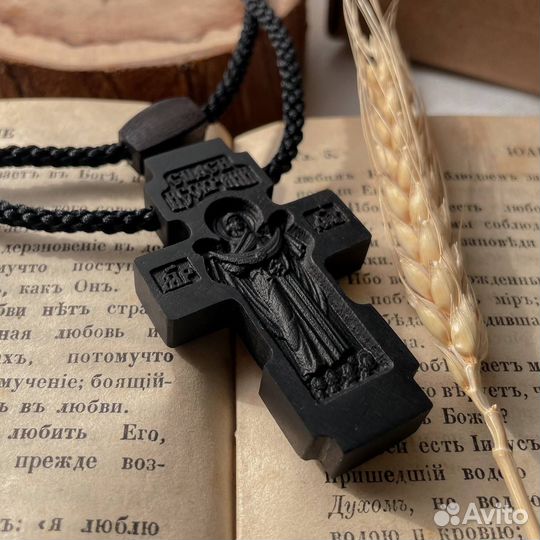 Крестик нательный Покров Пресвятой Богородицы