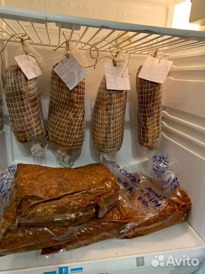 Мясные деликатесы, вяленое мясо: птица, свинина