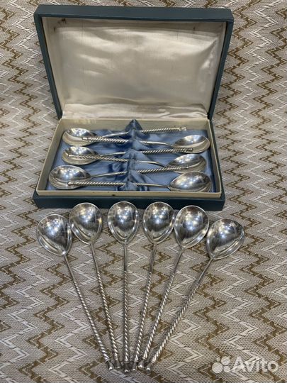 Чайные ложки мельхиор