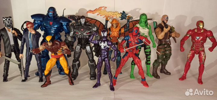 Hasbro marvel legends kraven, punisher, ock, cat