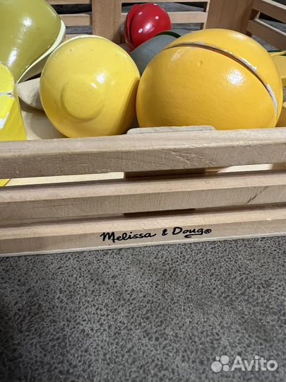 Нарезка фрукты melissa&doug дерево набор