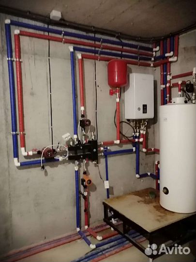 Услуги сантехника отопление