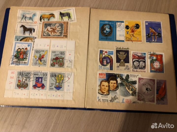 Марки почтовые, СССР, Монголия и тд