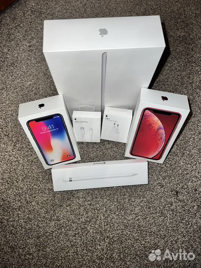 Коробки от техники apple