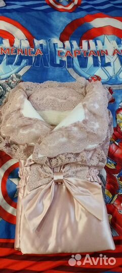 Конверт на выписку зимний на овчине