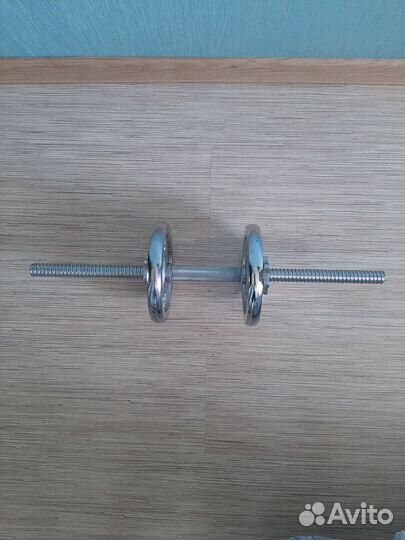 Гантеля 7,5 кг. (мини штанга)