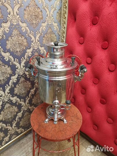 Самовар Тульский 5 л комплектный