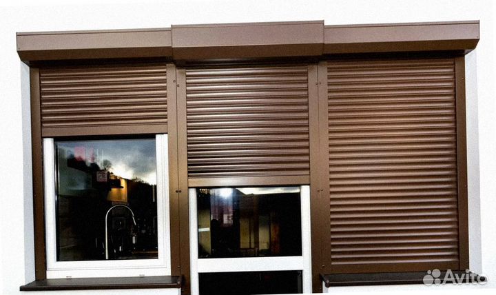 Рольставни, роллеты на окна