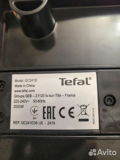 Электрогриль tefal