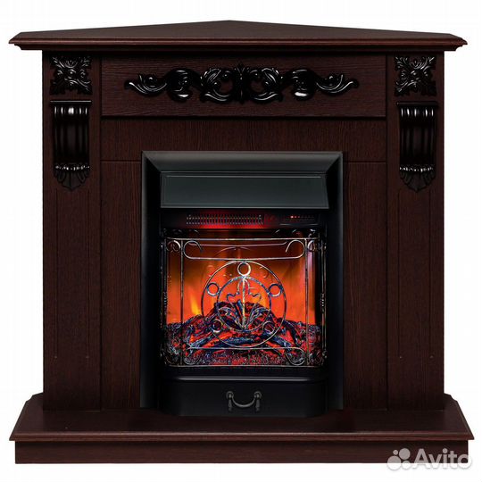 Электрокамин Dominica с очагом Majestic Lux. Ураль