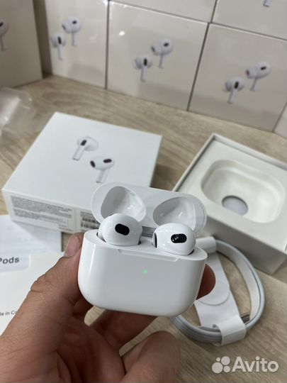 Airpods 3 luxe копия наушники