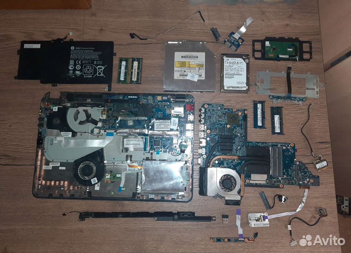 Продам 2 ноутбука на запчасти HP