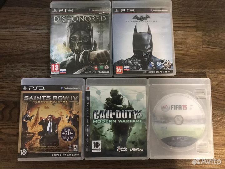 Игры для приставок ps3