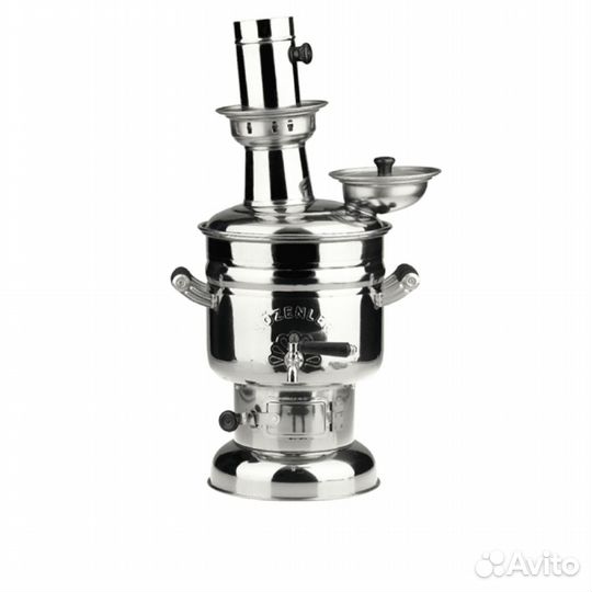 Самовар Турецкий из нержавеющей стали разборный 4