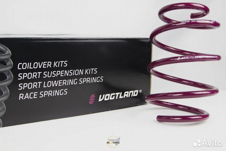 Пружины Vogtland с занижением Citroen C4 Sedan 1
