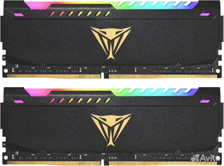 32Gb DDR4 3200MHz Patriot Viper Steel RGB (pvsr432