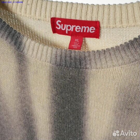 Свитер Supreme blurred logo (Арт.64993)
