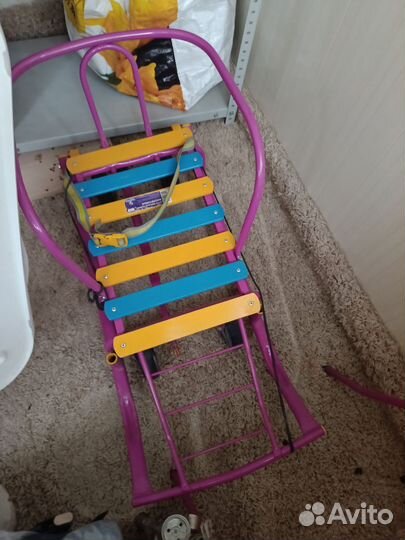 Коляска санки