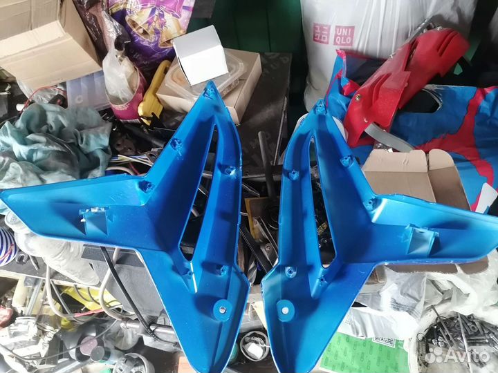 Пластик передний бака мотолонд rx250