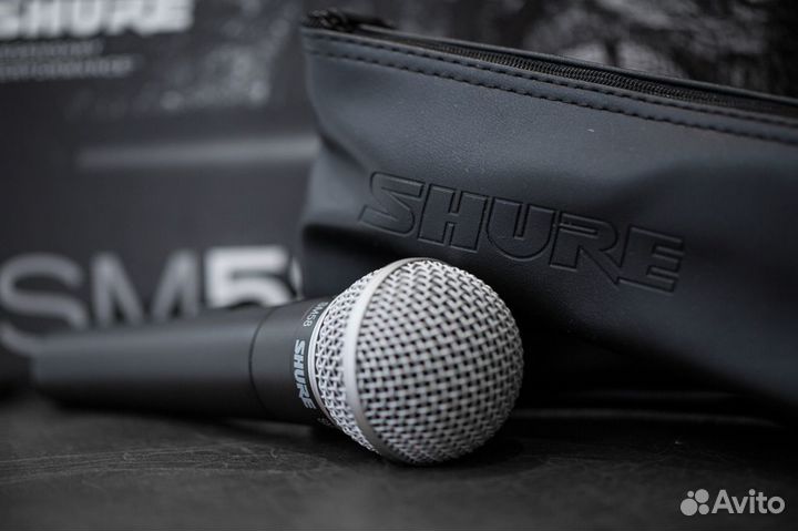 Вокальный динамический микрофон Shure SM58S с выкл