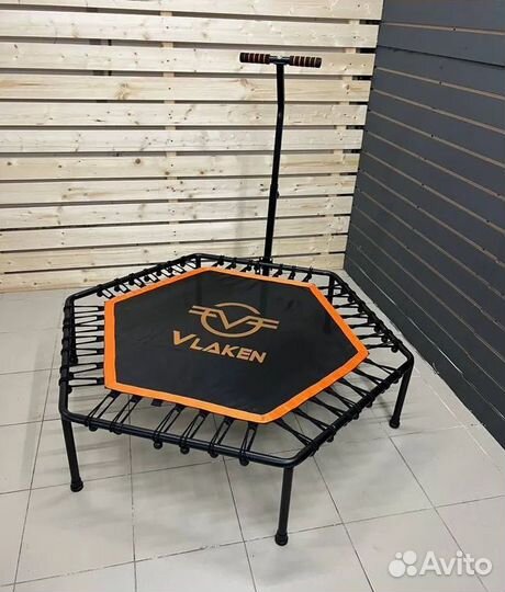 Батут для фитнеса с ручкой Новый