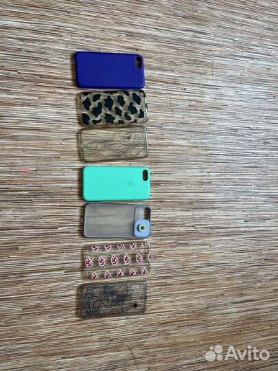 Чехлы на айфон 7 (7 штук)