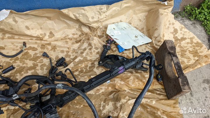 Подкапотная проводка BMW 7 f01 f02