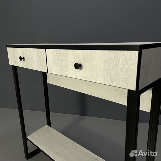 Туалетный стол консоль ящик лофт
