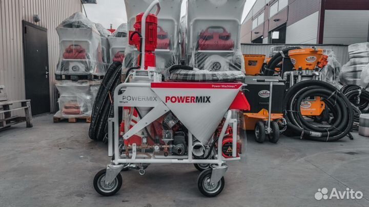 Штукатурная станция powermix alpha 380В