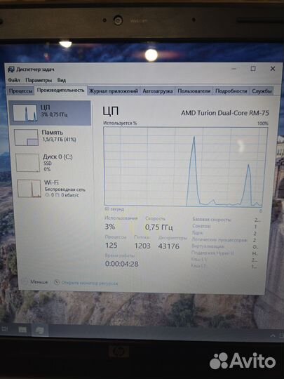 Ноутбук HP G60